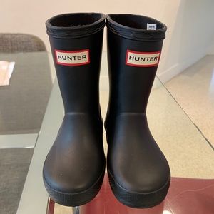 Hunter toddler rain boots size 6T